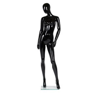 Maniquí AC-501 negro brillante